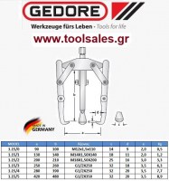 Εξωλκέας  GEDORE 1.15/5 Τρίποδος