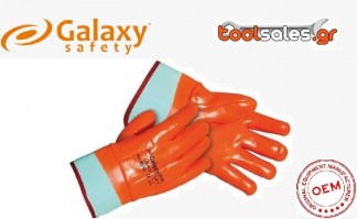 Γάντια Πετρελαίου φωσφορούχα πορτοκαλί
